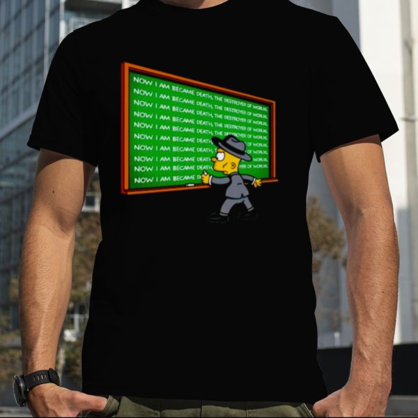 Bart Simpson Bartheneimer Oppenheimer shirt