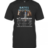 Bates Motel 07Th Anniversary 2013 2020 Signatures Thank You For The Memories T-Shirt