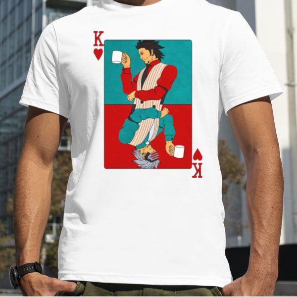 Battle Combat Card Game Ace Attorney shirt