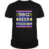 Bbq Beer Freedom Ugly Christmas shirt