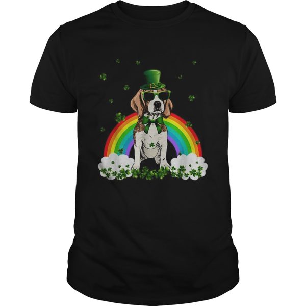 Beagle St Patricks Day Leprechaun Dog Lover shirt