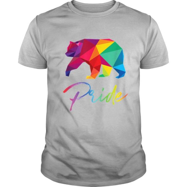 Bear Pride LGBT Rainbow Flag Pride Month Gift shirt