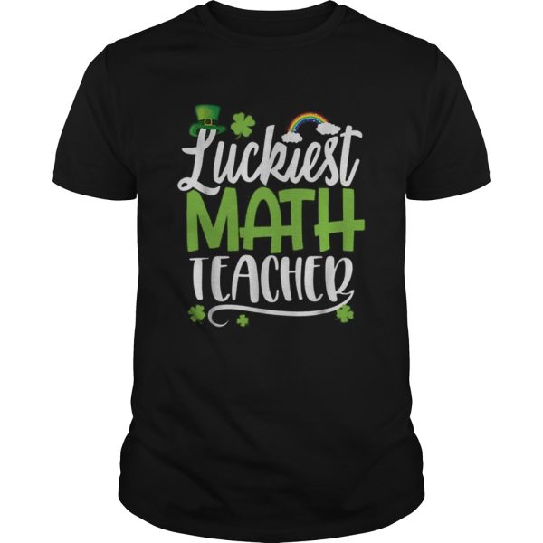 Beautiful Luckiest Math Ever Funny St Patrick Day shirt