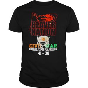 Beaver nation civil war oregon state vs oregon shirt