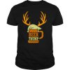 Beer Trump Reindeer Christmas shirt