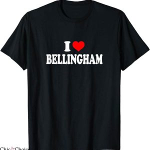 Jude Bellingham T-Shirt I Love Bellingham T-Shirt NFL