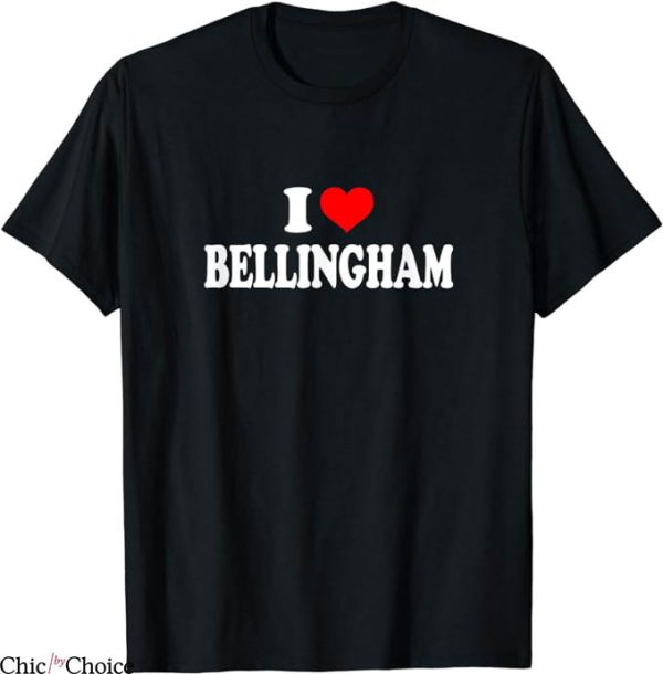 Bellingham England T-Shirt I Love Bellingham T-Shirt NFL