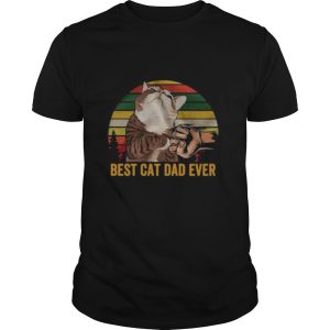 Best Cat Dad Ever Vintage shirt