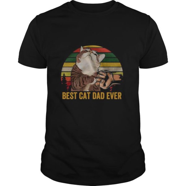 Best Cat Dad Ever Vintage shirt