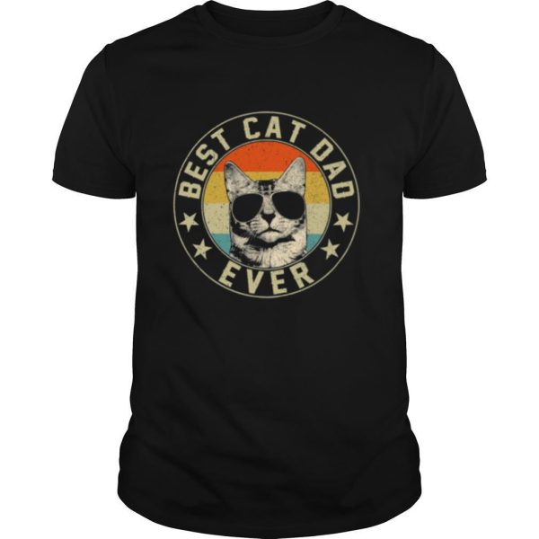 Best Cat Dad Ever shirt