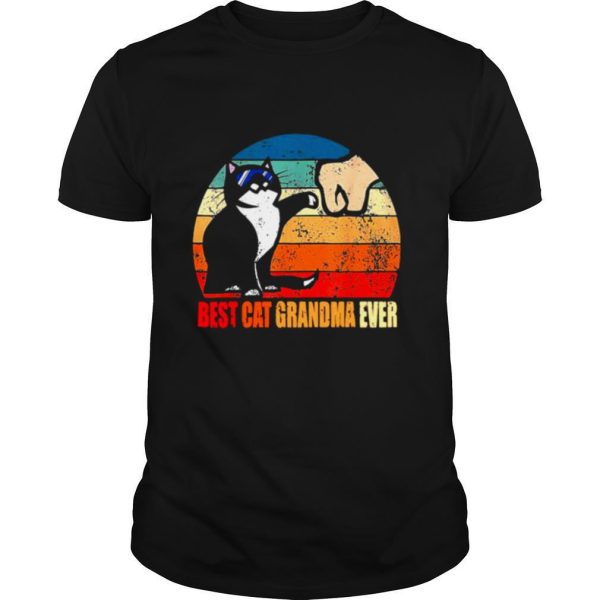 Best Cat Grandma Ever Vintage shirt