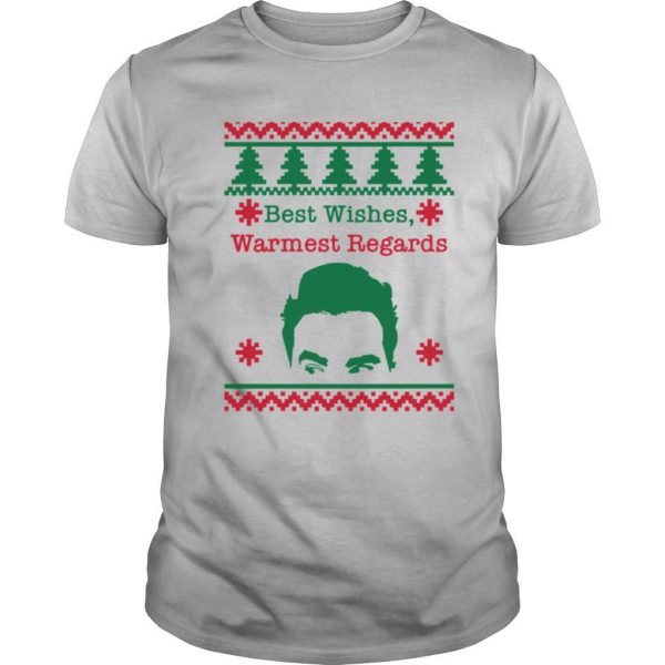 Best Wishes Warmest Regards David Rose Funny Rose Family Schitts Creek Ugly Christmas shirt