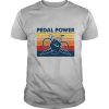 Bicycle Pedal Power Vintage Retro shirt