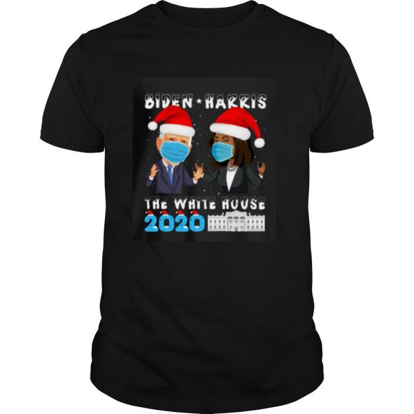 Biden Harris in The White House Christmas t shirt