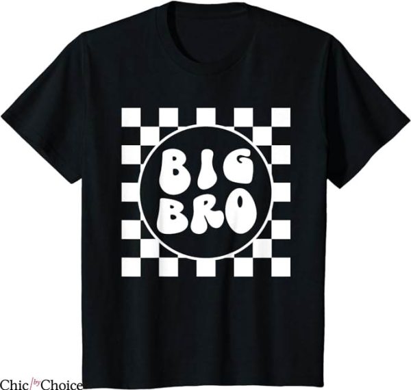 Big Brother T-Shirt Announcement Checkered T-Shirt Trending