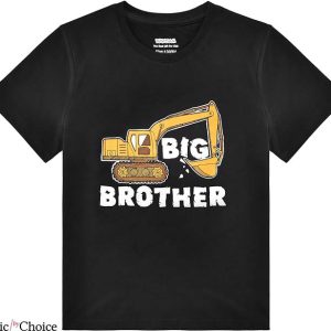 Big Brother T-Shirt Truck Toddler Boys T-Shirt Trending