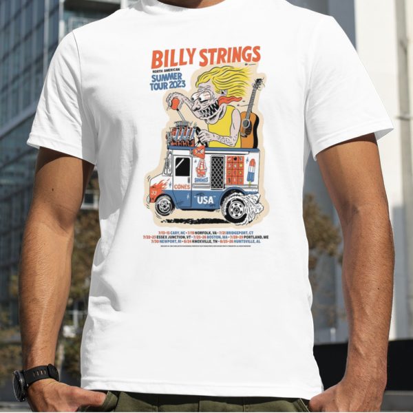 Billy Strings Summer Tour 2023 North American Event Poster Shirt