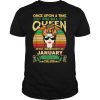 Birthday Queens are Born on January CapricornAquarius shirt
