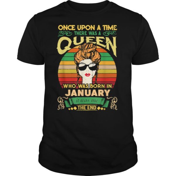 Birthday Queens are Born on January CapricornAquarius shirt