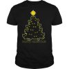 Black Cat Meowy Christmas shirt