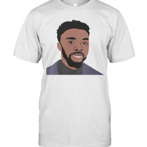 Black Panther Rip Chadwick Actor Art T-Shirt