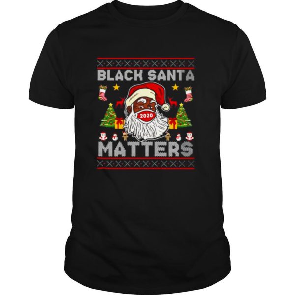 Black Santa Matters Christmas shirt