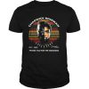 Black panther rip chadwick Boseman 1977 2020 thank you for the memories signature vintage retro shirt