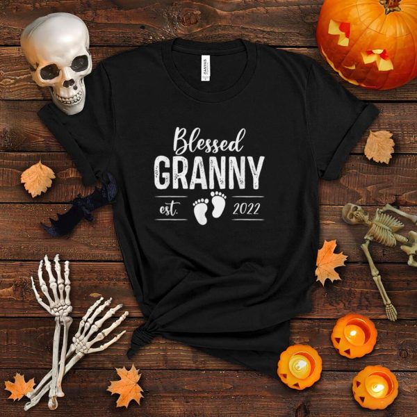 Blessed Granny Est 2022, Mother Day, Christmas Day T Shirt