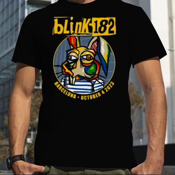 Blink 182 Barcelona Oct 4 2023 Event shirt