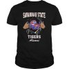 Blood inside savannah state tigers alumni shirt