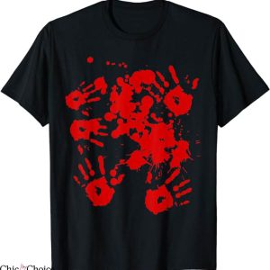 Bloody Loveleh T-Shirt Bloody Hands Stained Tee Trending