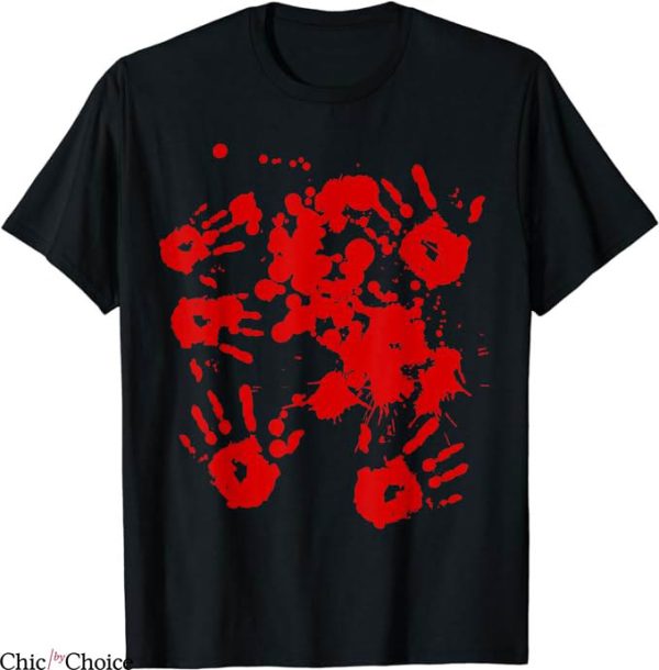 Bloody Loveleh T-Shirt Bloody Hands Stained Tee Trending