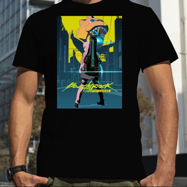 Bocchi The Rock X Cyberpunk Hitori Gotou shirt