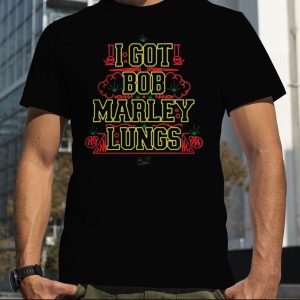 Bone Thugs N Harmony Merch Bob Marley Lungs T Shirt