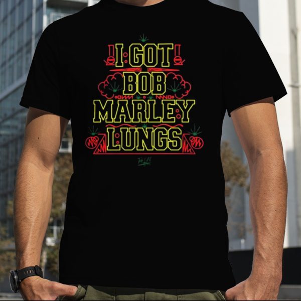 Bone Thugs N Harmony Merch Bob Marley Lungs T Shirt