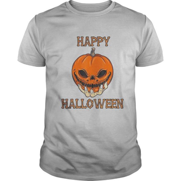 Bones Scary Pumpkin Face shirt