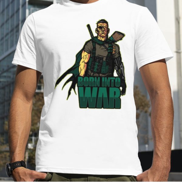 Born Into War Marvel shirt