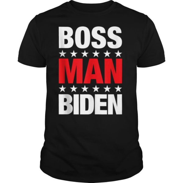 Boss man biden patriotic blue democrat 2020 stars shirt