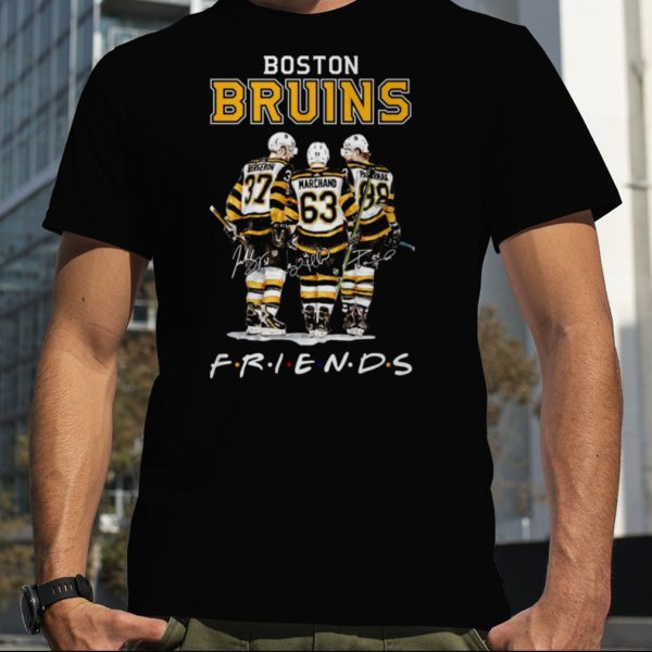 Boston Bruins NHL Friencs Bergeron Marchand Pastrnak T Shirt