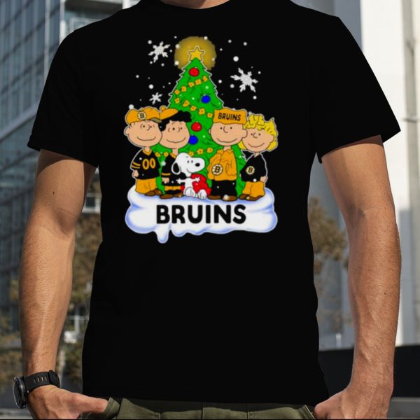 Boston Bruins The Peanuts Christmas Tree Sweatshirt