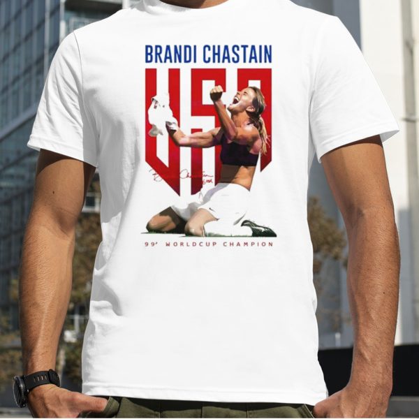 Brandi Chastain US Womens Soccer 99 Champion Shirt