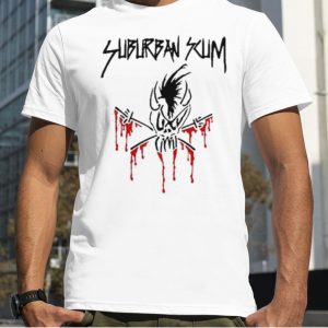 Brass city merch suburban scum tallica rip T shirt