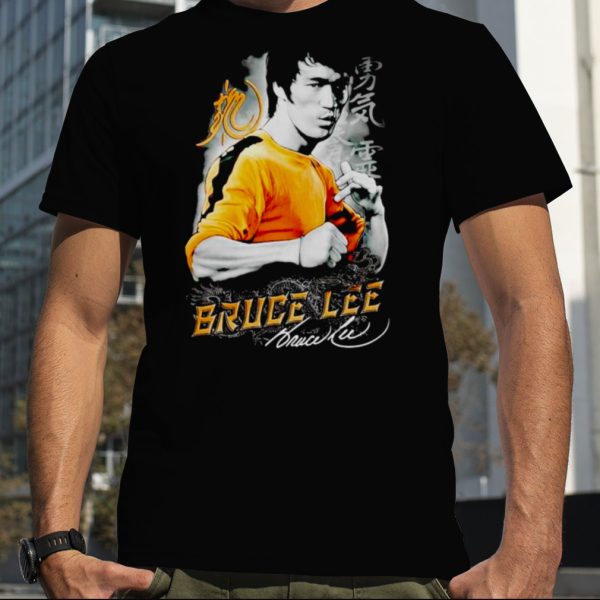 Bruce Lee signatures shirt