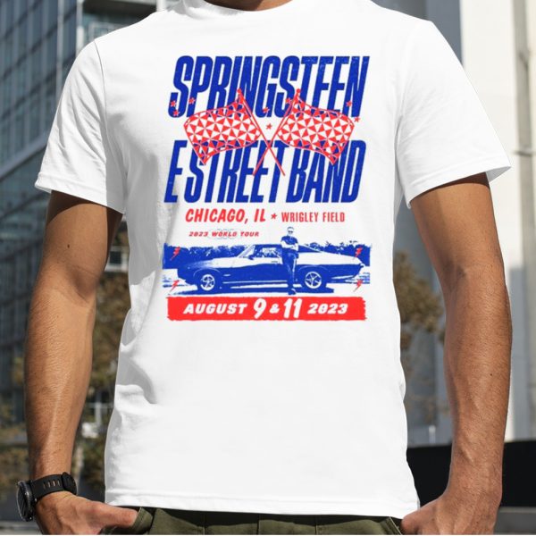 Bruce Springsteen & E Street Band World Tour Wrigley Field Chicago IL August 9 & 11 2023 Shirt