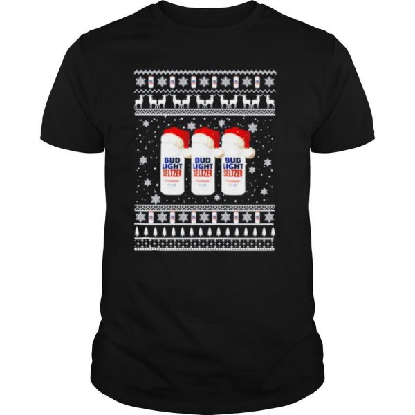 Bud Light seltzer christmas shirt