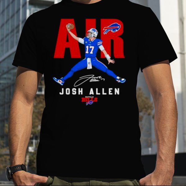 Buffalo Bills Air Josh Allen 17 2023 signature Shirt