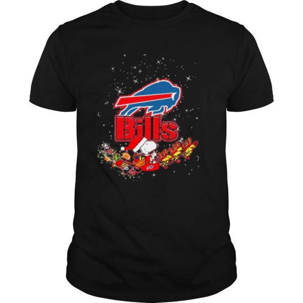 Buffalo Bills Snoopy Christmas shirt