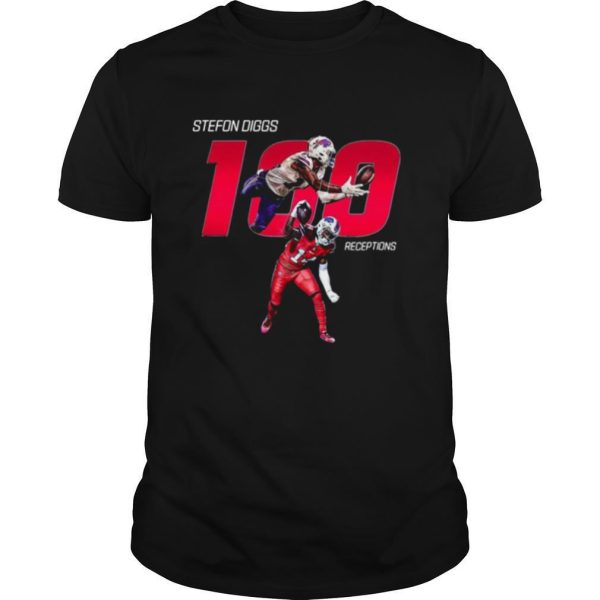 Buffalo Bills Stefon Diggs 100 Receptions shirt