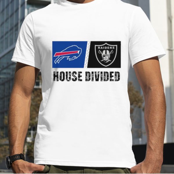 Buffalo Bills vs Las Vegas Raiders House Divided Shirt