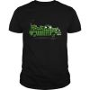 Buffalo Plaid Shamrock Pickup Truck Cute St Patricks Day shirt